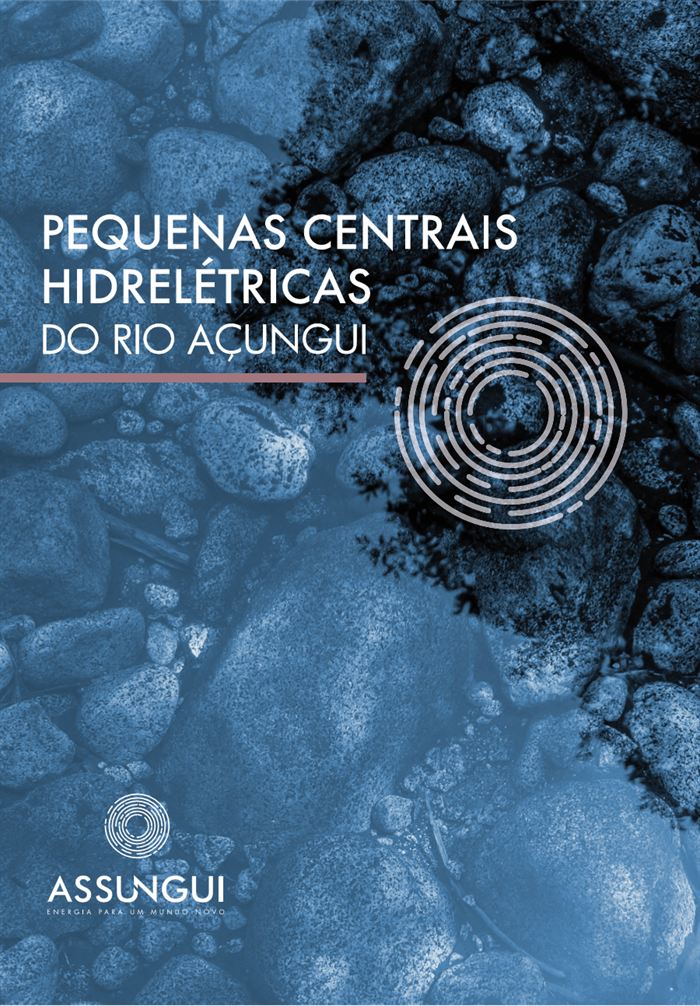 Capa da cartilha Pequenas Centrais Hidrelétricas do Rio Açungui